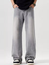 Men's Vintage Wash Wide Leg Jeans - Nikki and Co Boutique