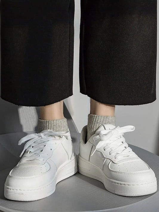 Lace Up Round Toe Platform Shoes - Nikki and Co Boutique