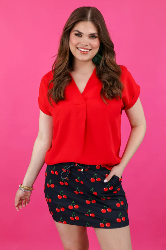 Whitney Woven Blouse (NP) - 5 Colors!