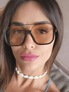 Oversized Square Frame Fashion Sunglasses - Nikki and Co Boutique