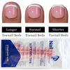 1 Pack Toenail Tips - Short French Tip Press On Toenails 100/120Pcs Pink Soft Gel Tips