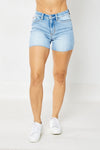 Judy Blue (NP) - High Waist Light Blue Shorts - Nikki and Co Boutique