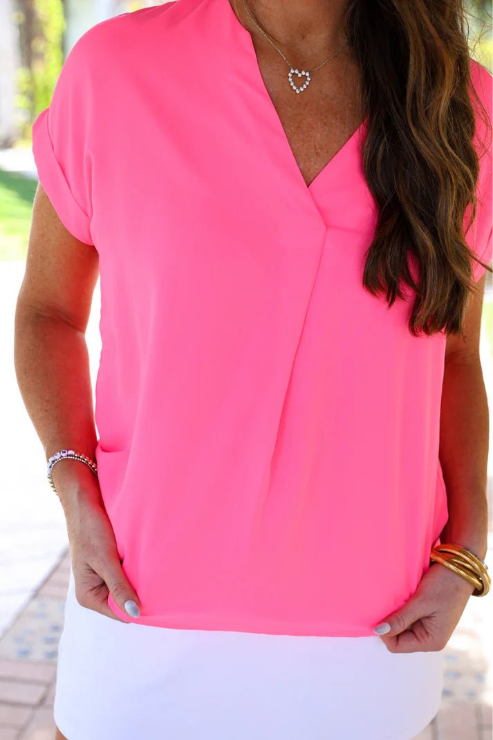 Whitney Woven Blouse (NP) - 5 Colors! - Nikki & Co. Boutique