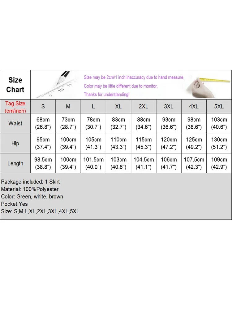 Plus Size 5XL Women Elegant Maxi Skirts Solid Color Skirt VONDA Fashion Pleated Casual Loose Pockets High Waist Bottoms - Nikki and Co Boutique