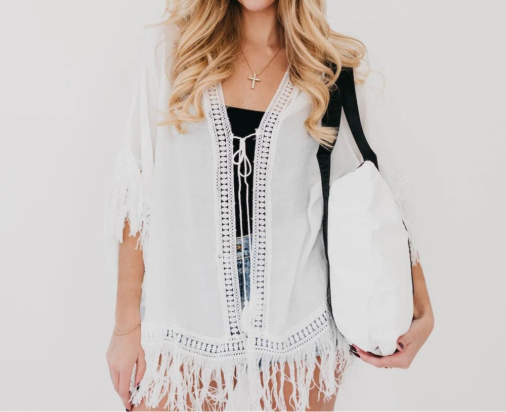 Kimonas and Beach Shirts (NP) - variety of styles and colors available - Nikki and Co Boutique