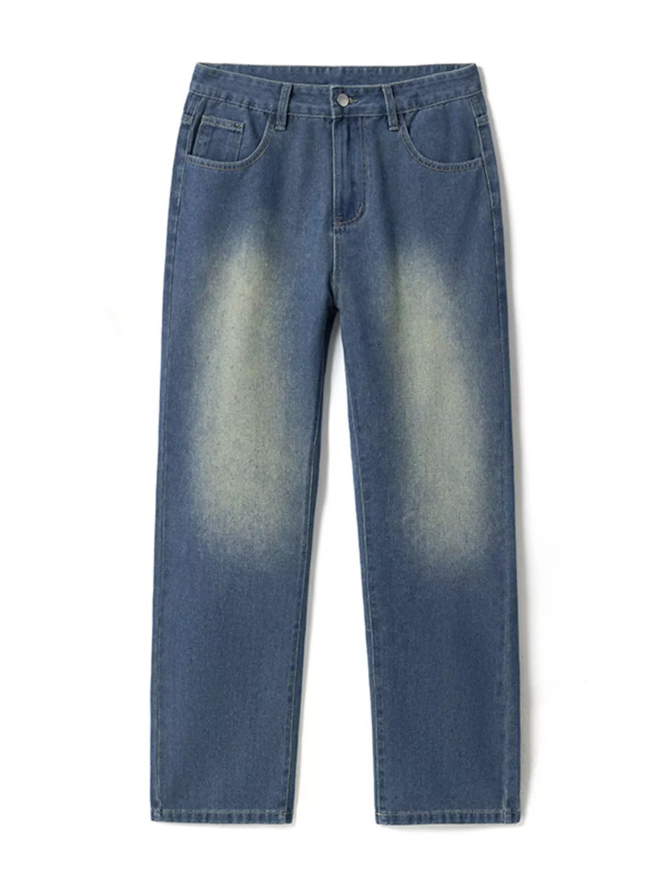 Men's Vintage Wash Wide Leg Jeans - Nikki and Co Boutique