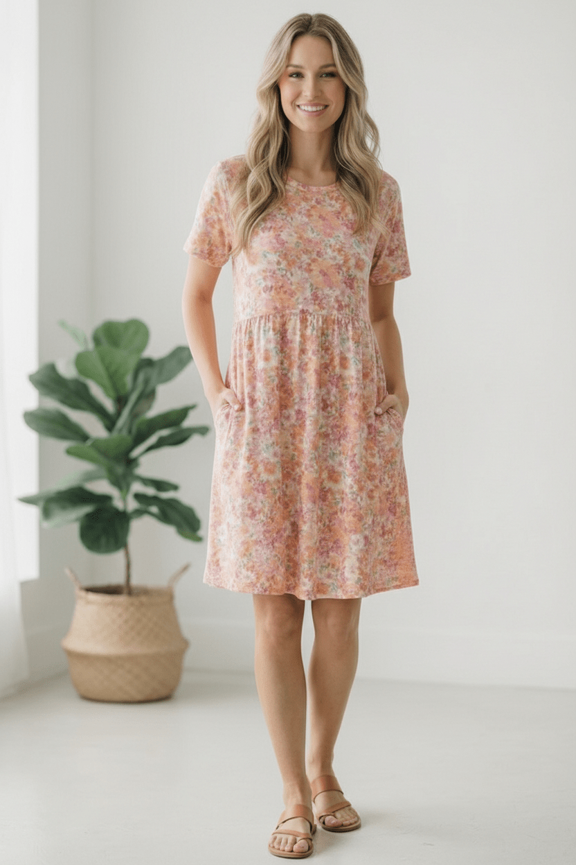 On a Lovely Afternoon Babydoll Dress | Nikki &amp; Co. Boutique