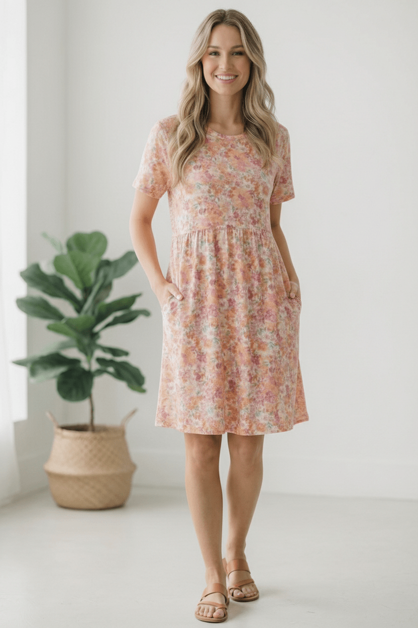 On a Lovely Afternoon Babydoll Dress | Nikki &amp; Co. Boutique