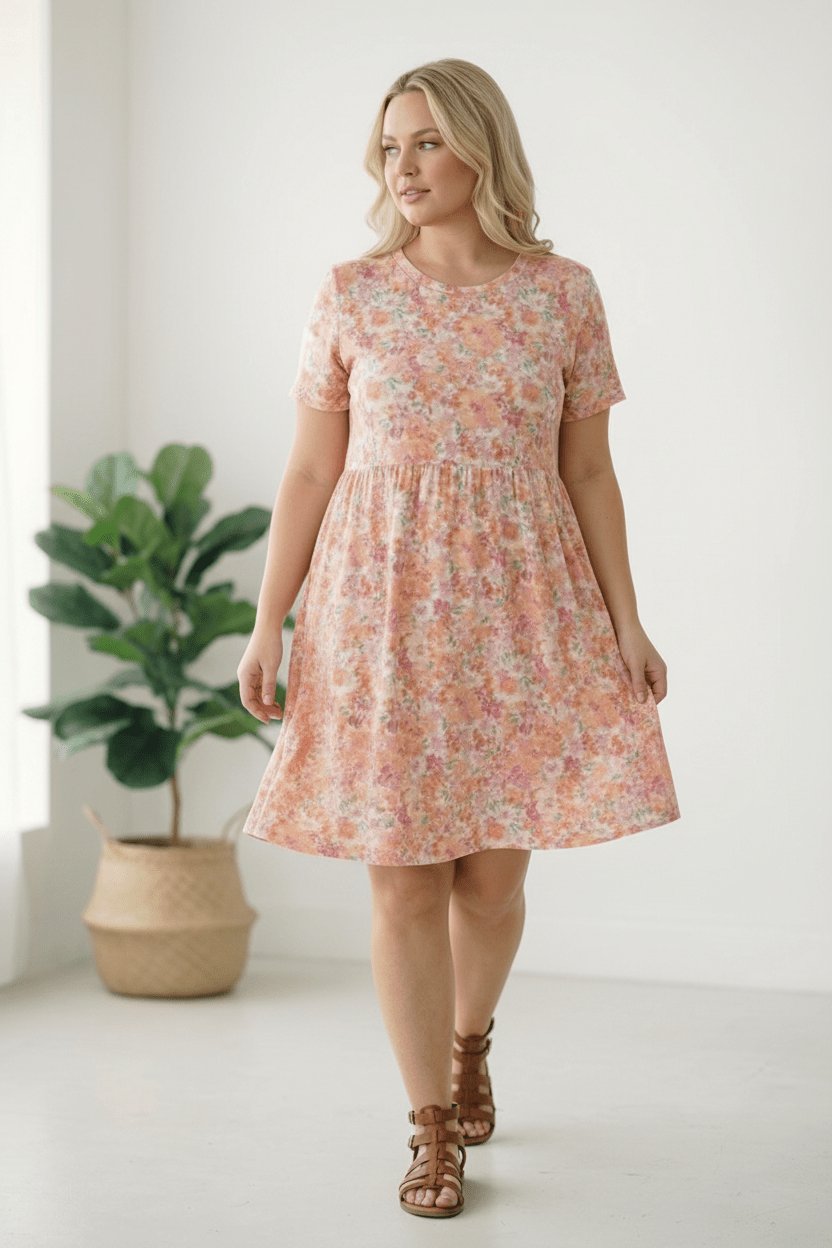 On a Lovely Afternoon Babydoll Dress | Nikki &amp; Co. Boutique