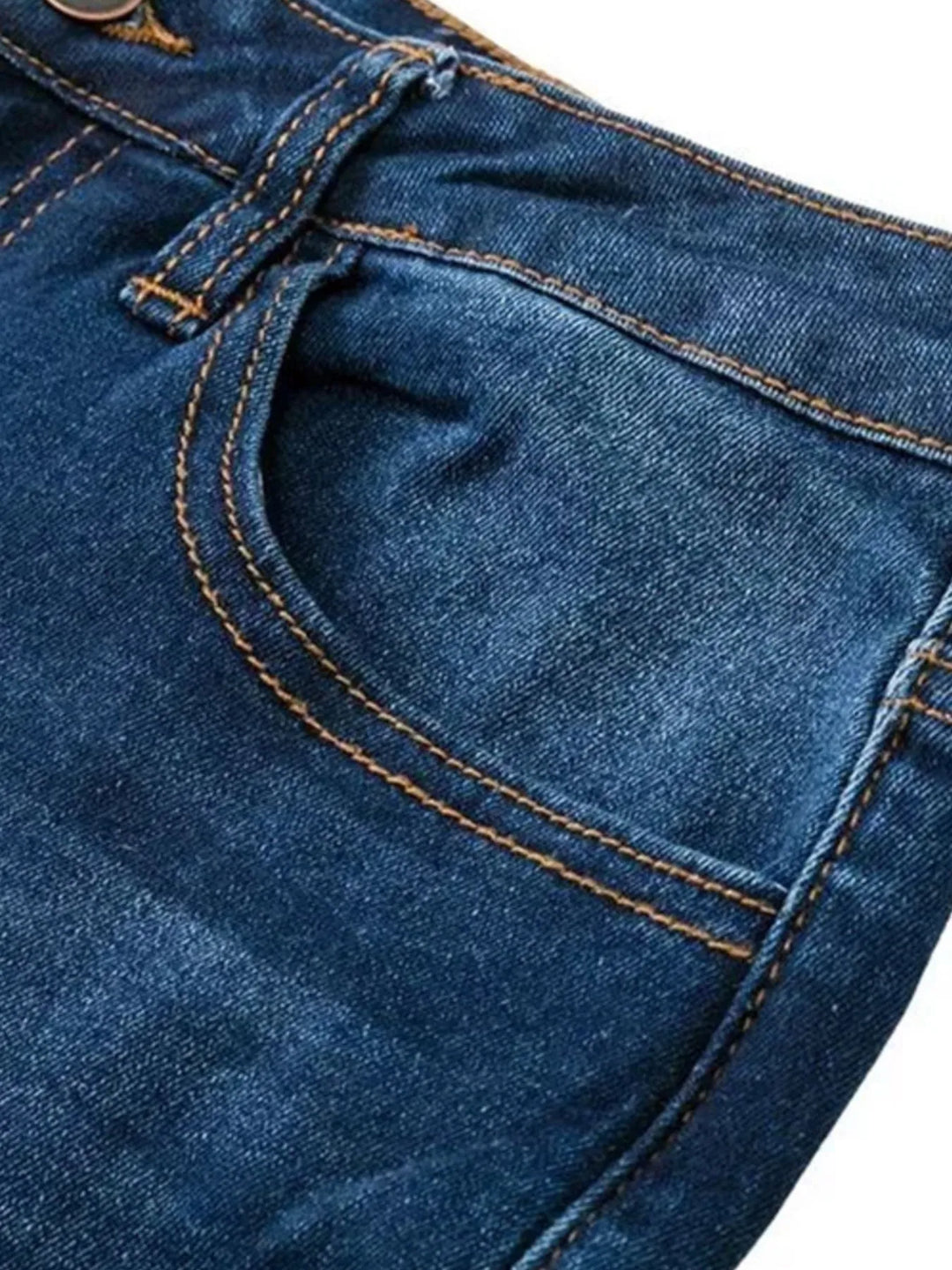 Full Size Distressed Raw Hem Flare Jeans Plus Size - Nikki &amp; Co. Boutique