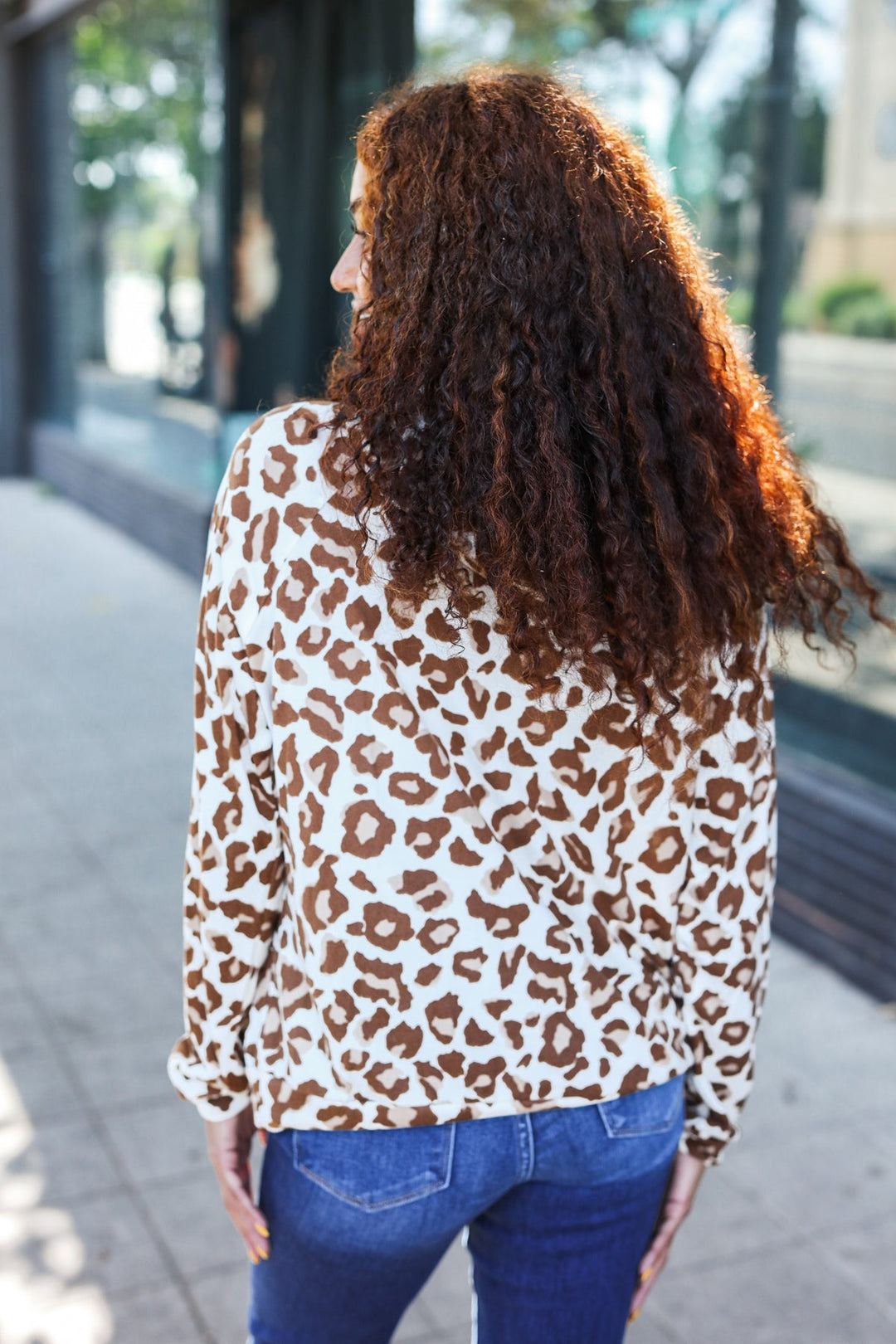 Stand Out Taupe Animal Print Hoodie | Nikki &amp; Co. Boutique