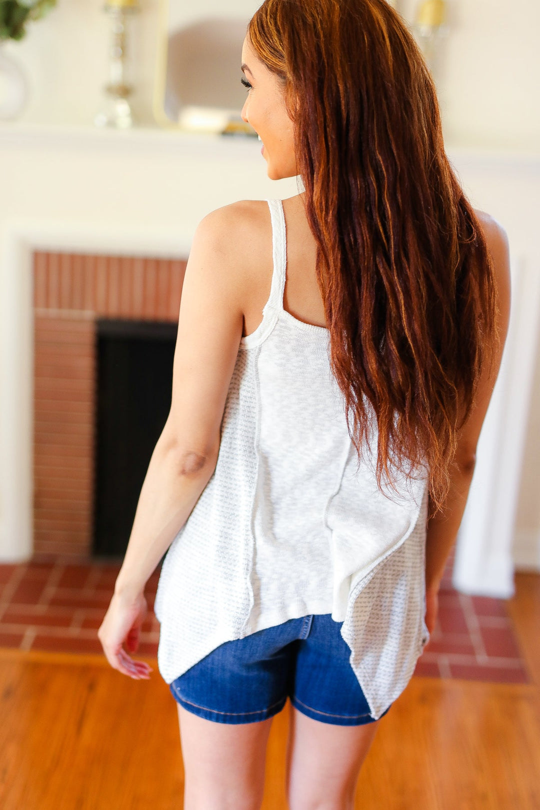 Boho Patchwork Print Halter Tank | Nikki &amp; Co. Boutique