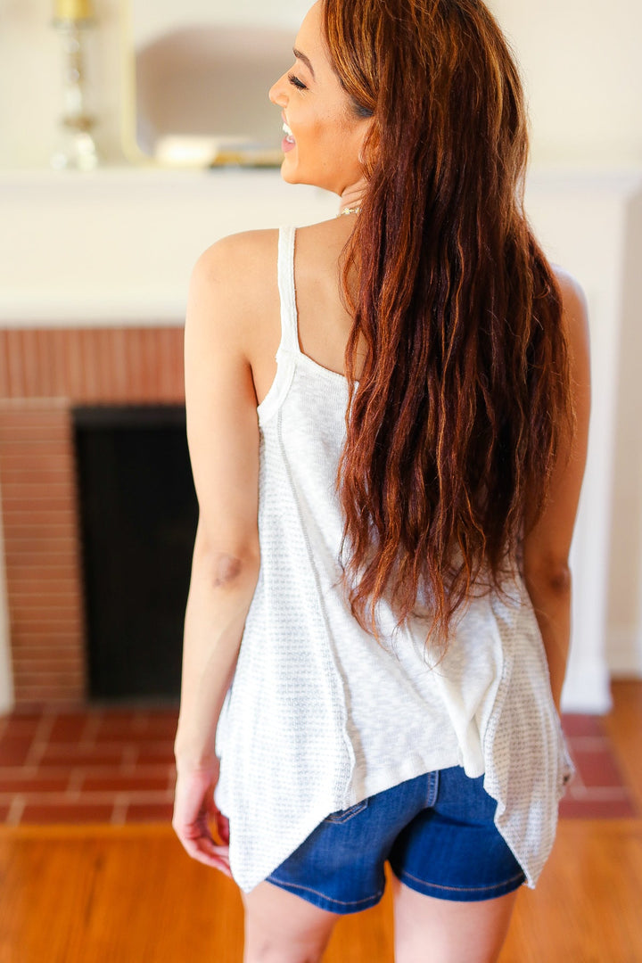 Boho Patchwork Print Halter Tank | Nikki &amp; Co. Boutique