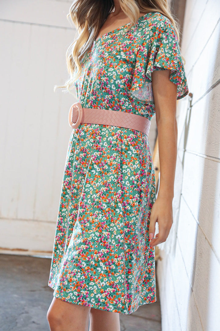 Buckle Me Beautiful Blush Faux Leather Belt | Nikki &amp; Co. Boutique