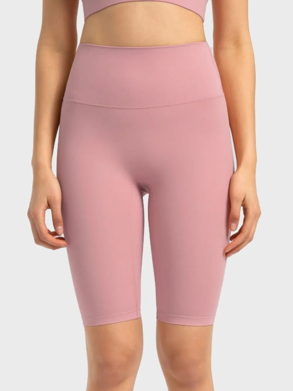 Millennia High Rise Wide Waistband Active Shorts - Nikki and Co Boutique