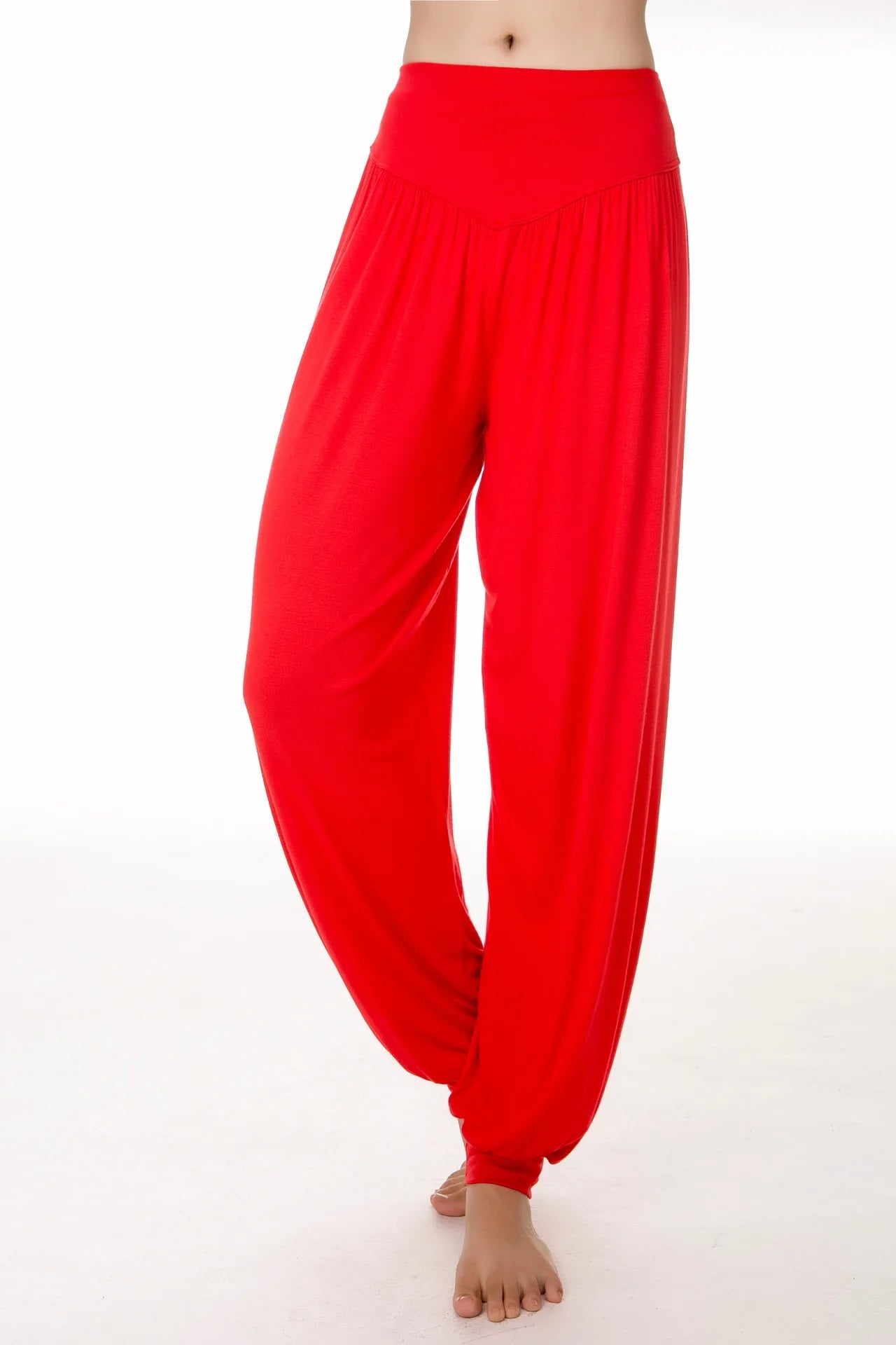 New Casual Loose Leisure Dance Long Modal Pants Loose Sports Pants Soft Women Solid Bloomers Fitness Sports Yoga Pantss