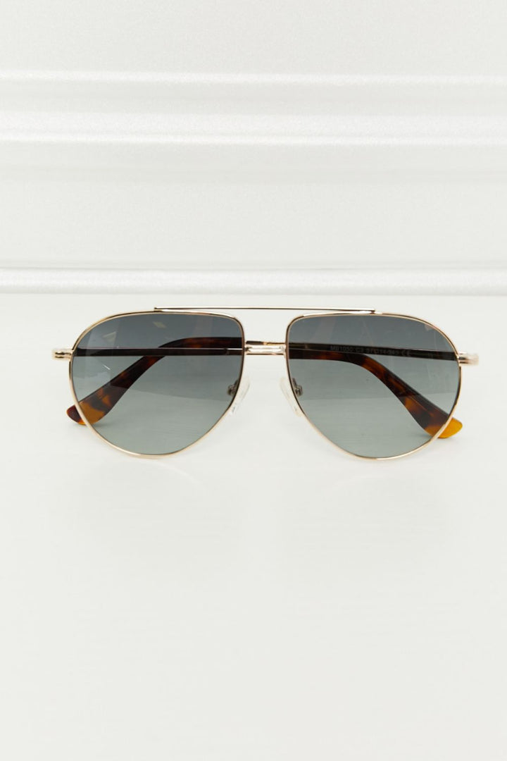 TAC Polarization Lens Aviator Sunglasses | Nikki &amp; Co. Boutique