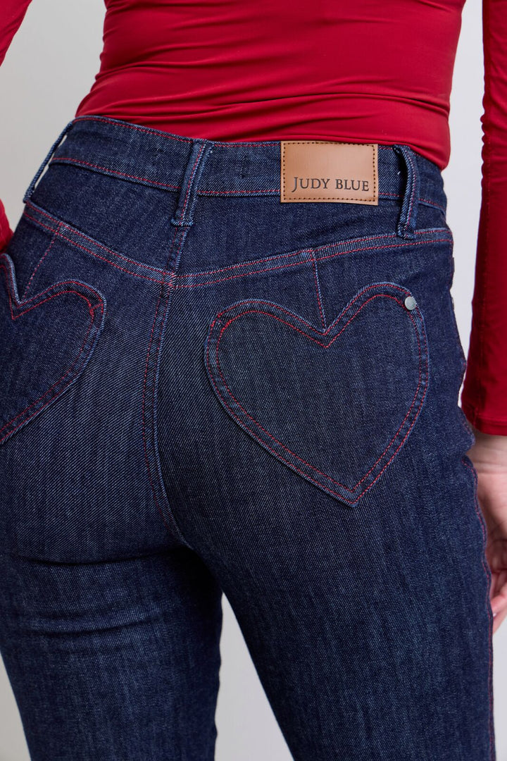 Judy Blue (NP) - High Waisted Heart Shaped Back Pocket, Skinny Jeans | Nikki &amp; Co. Boutique