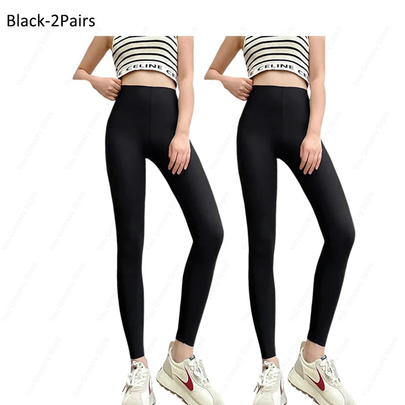 Women High Elastic Fitness Workout Sportswear Impact Leggings Female Low Waist Seamless Tights Yoga Pants Women Sports Leggings