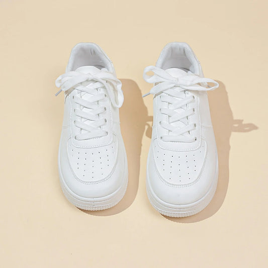 Tennis Sneakers Woman Spring Autumn Sports Board Shoes Fashion Comfort Colorful Casual Academy Style Little White Shoes Female