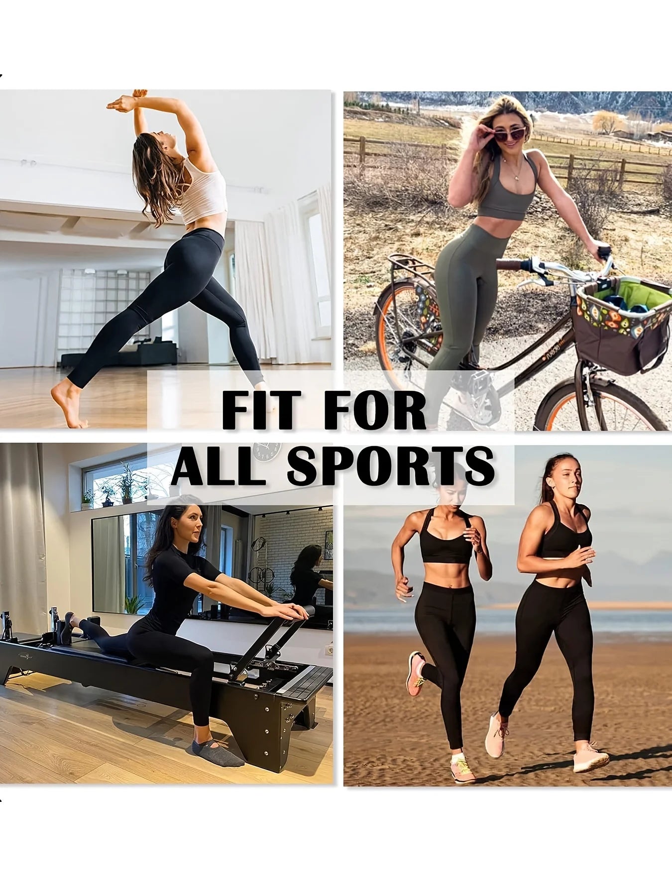 Super Soft Leggings For Women, High Waisted Tummy Control No See Through Workout Yoga Running Tights, Women's Activewear