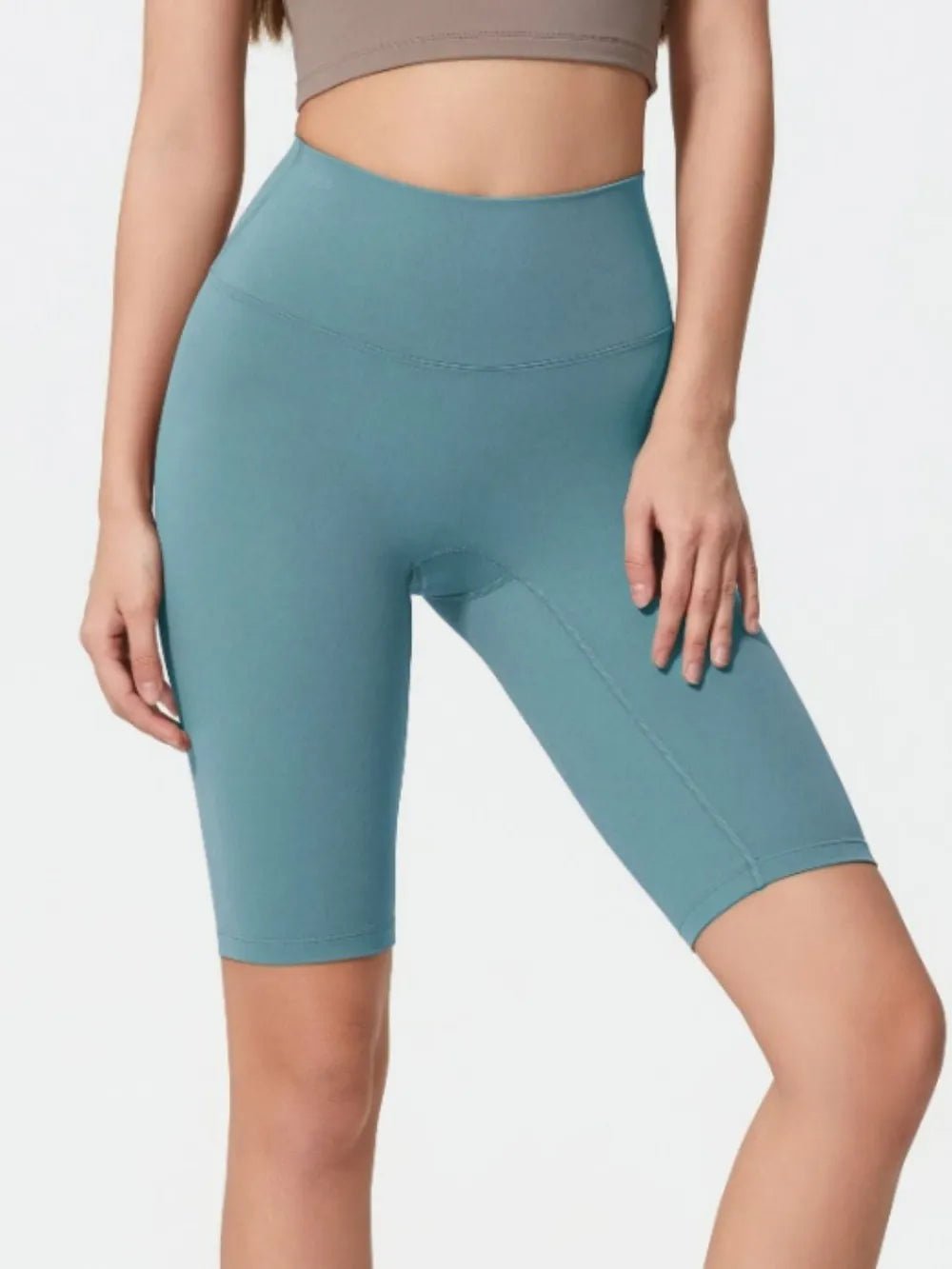 Millennia High Rise Wide Waistband Active Shorts | Nikki &amp; Co. Boutique