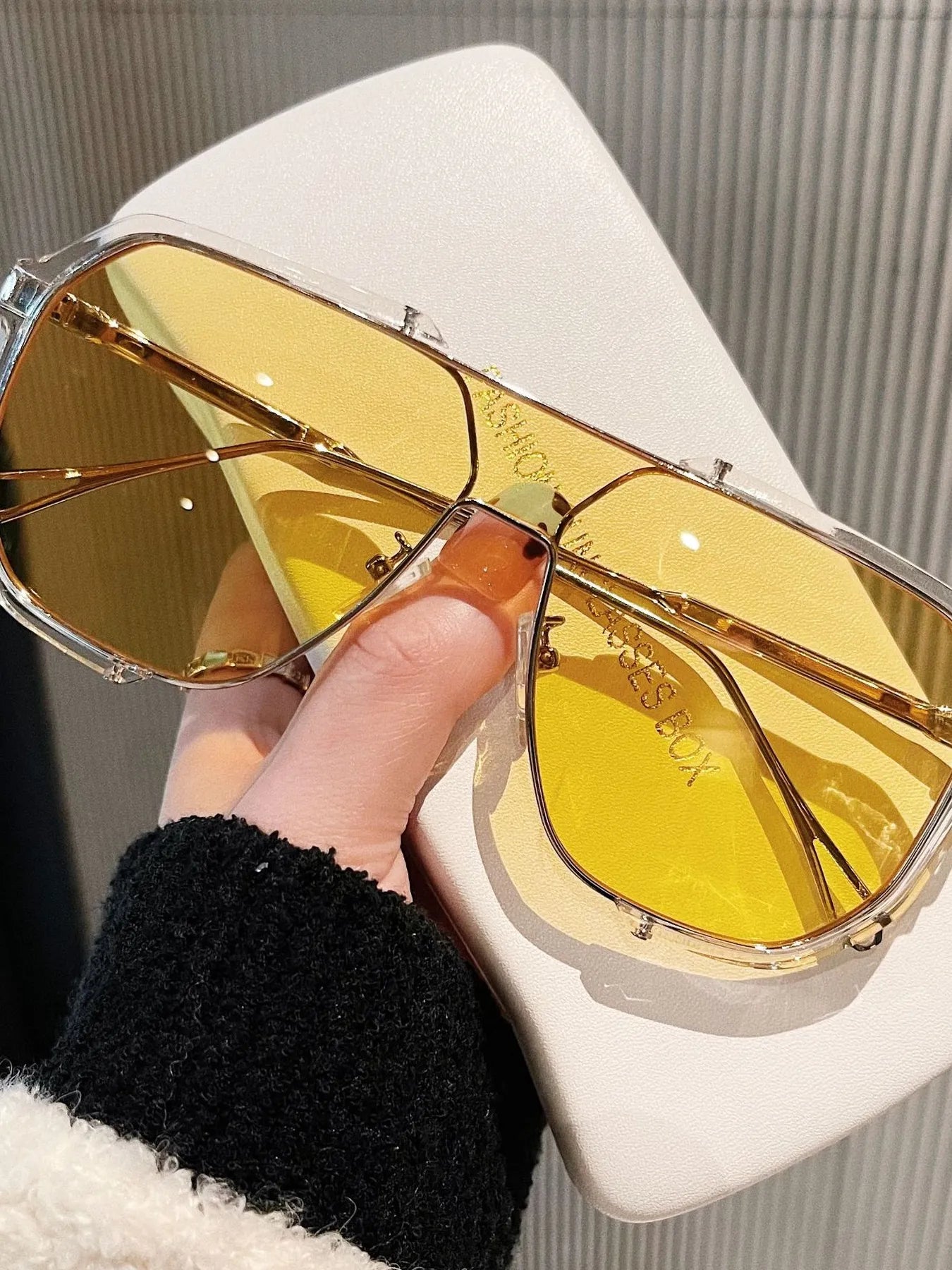 UV Protection Oversized Sunglasses - Nikki and Co Boutique