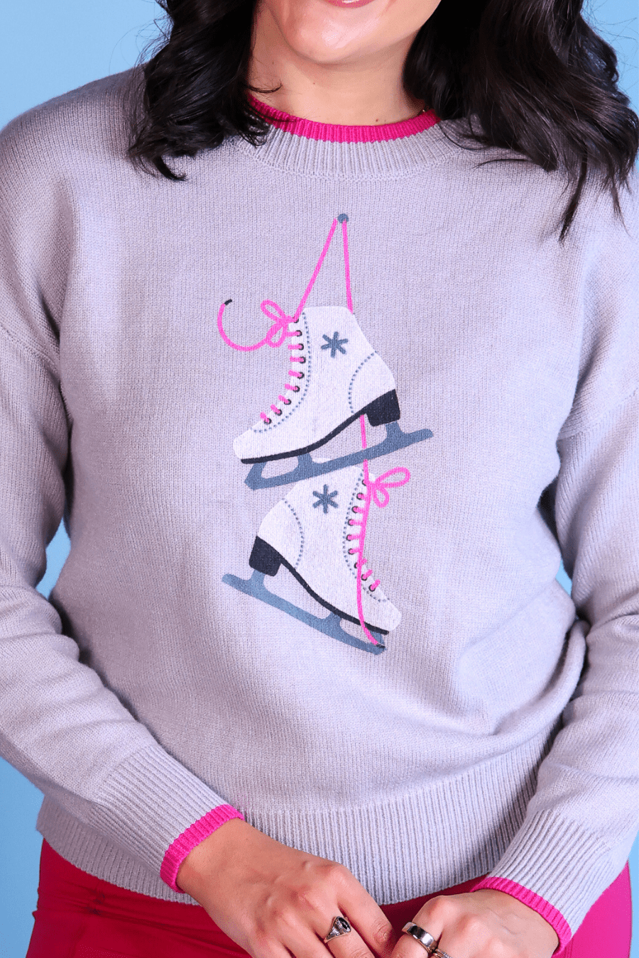 Skate Away Sweater (Pre-order) - Nikki &amp; Co. Boutique