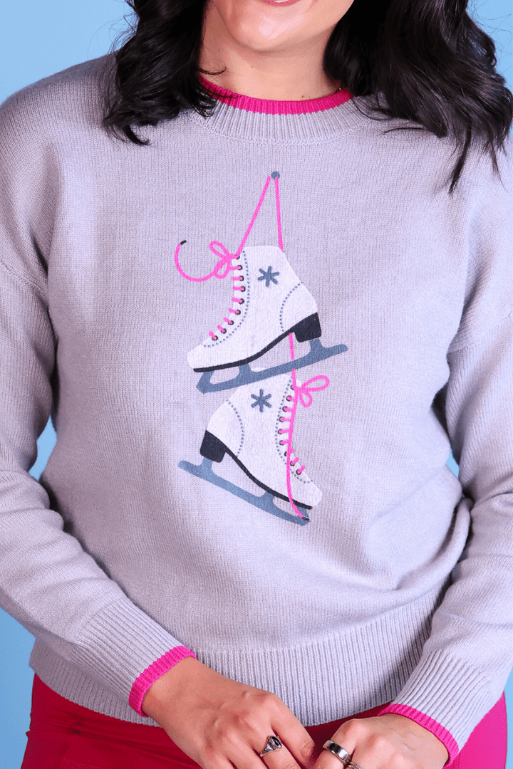 Skate Away Sweater (Pre-order) - Nikki &amp; Co. Boutique