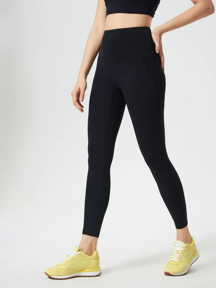 Millennia Wide Waistband Active Leggings | Nikki &amp; Co. Boutique