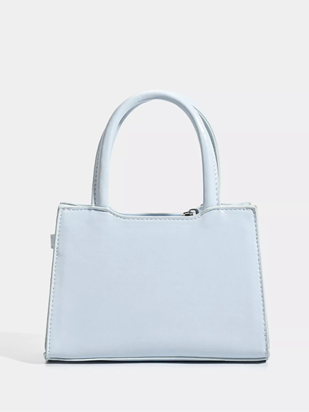 Buckle Decor Top Handle Handbag in Blue - Nikki &amp; Co. Boutique