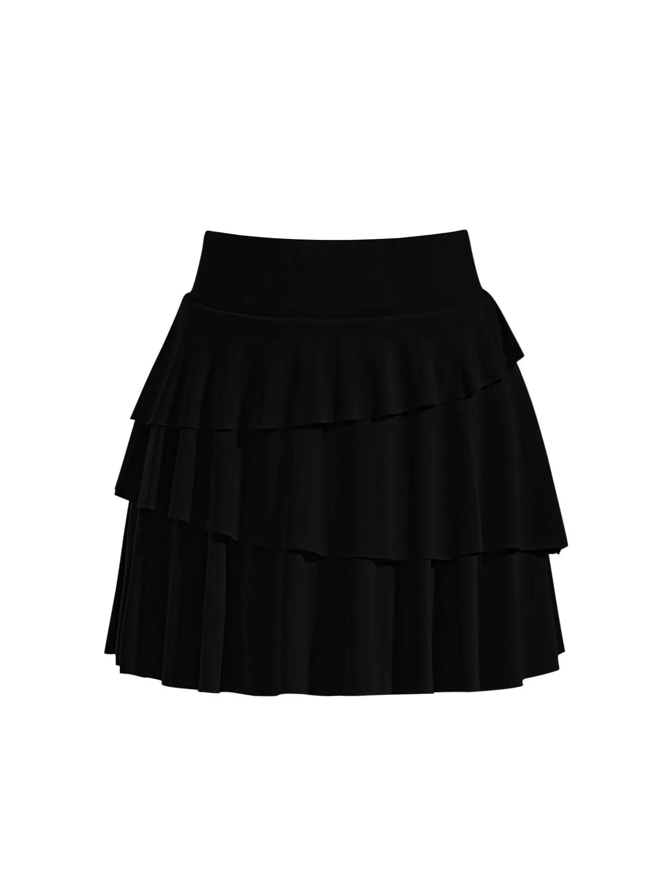 Tiered Ruffle Active Skort - Nikki and Co Boutique