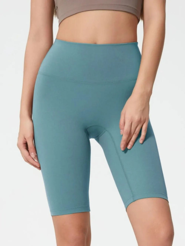 Millennia High Rise Wide Waistband Active Shorts | Nikki &amp; Co. Boutique