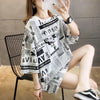 Summer New Korean Version Plus Size Short-sleeved T-shirt Women's Loose Short-sleeved Casual Fashion Trend Tops Ins Trend