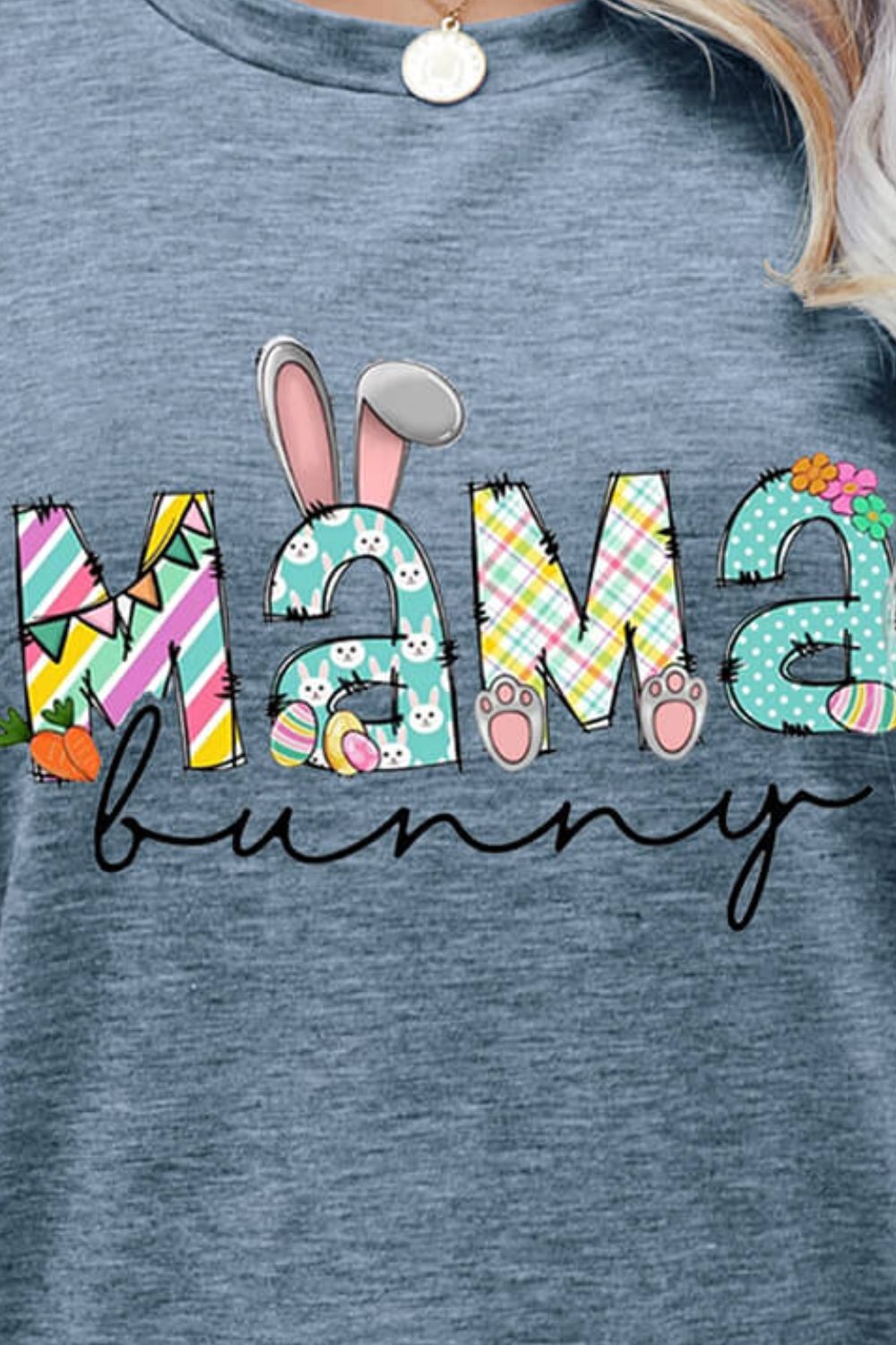 MAMA BUNNY Easter Graphic Tee - Nikki and Co Boutique
