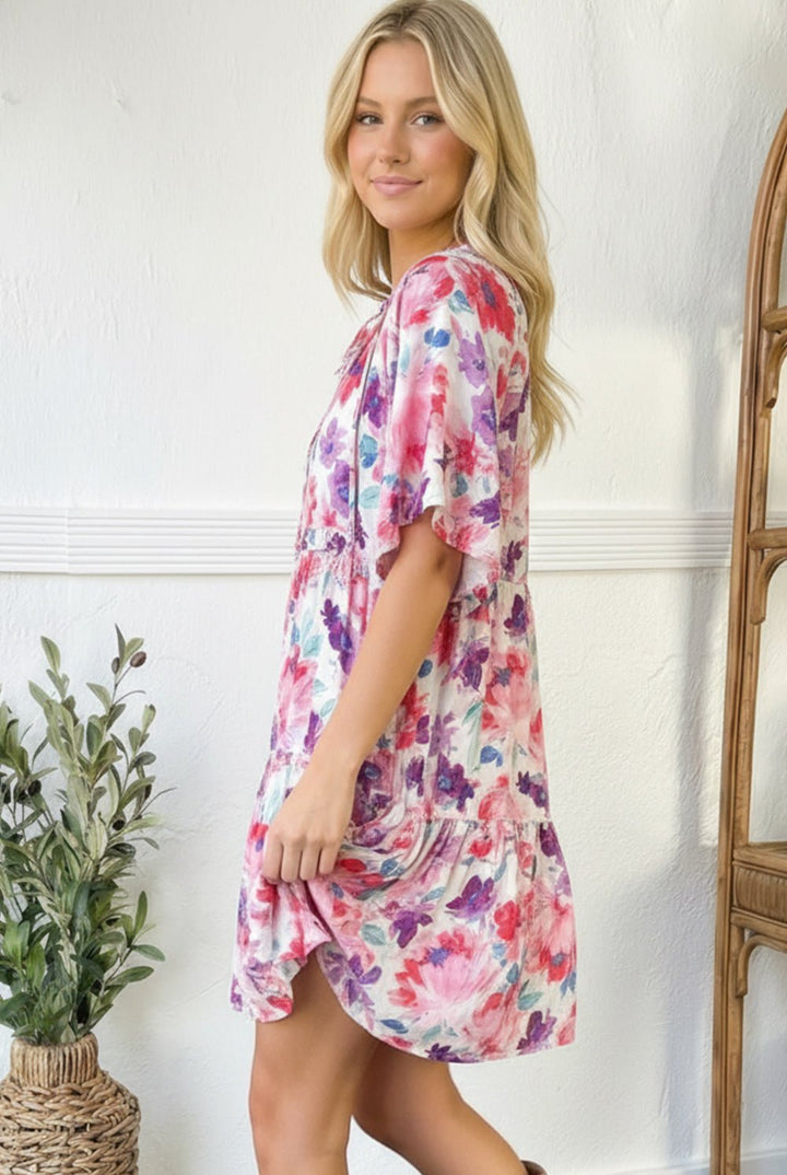 Petal Parade Tiered Dress | Nikki &amp; Co. Boutique