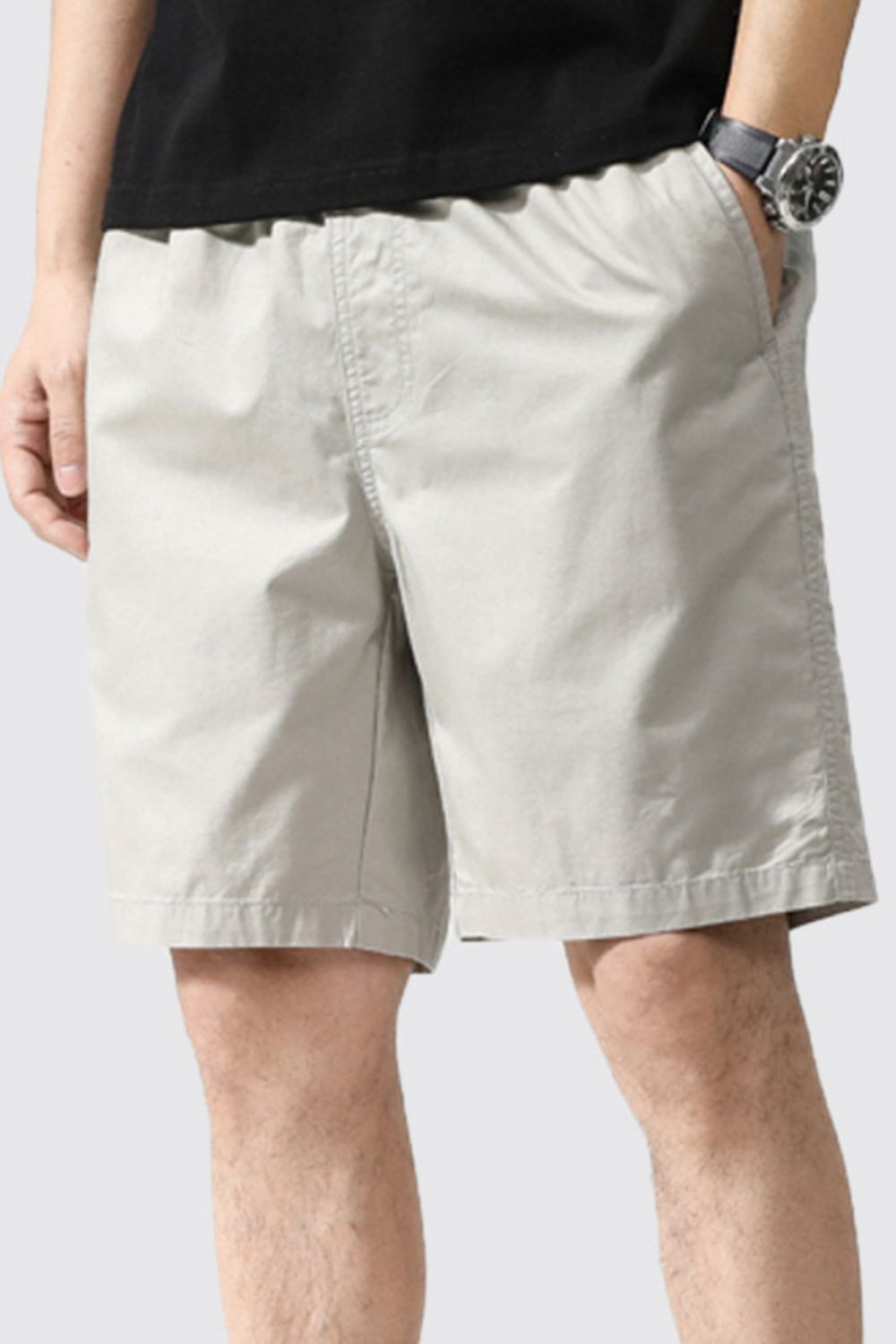 Men's Plus Size Casual Shorts with Pockets | Nikki & Co. Boutique
