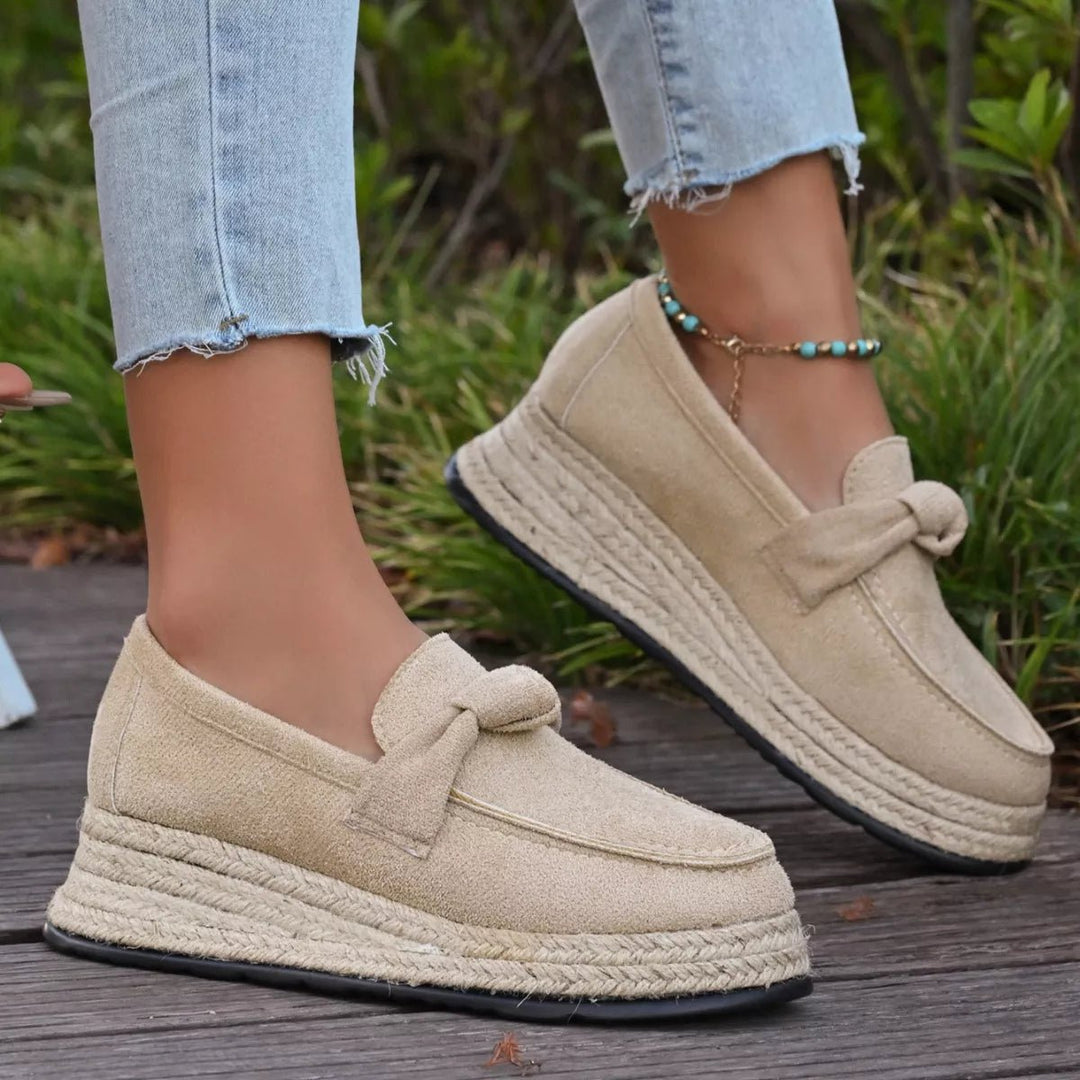 Round Toe Platform Slip-Ons | Nikki &amp; Co. Boutique