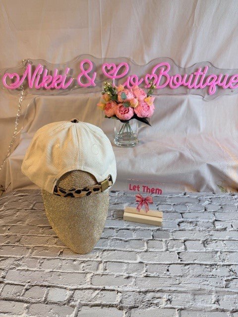 Leopard Rim Lids (NP) | Nikki &amp; Co. Boutique