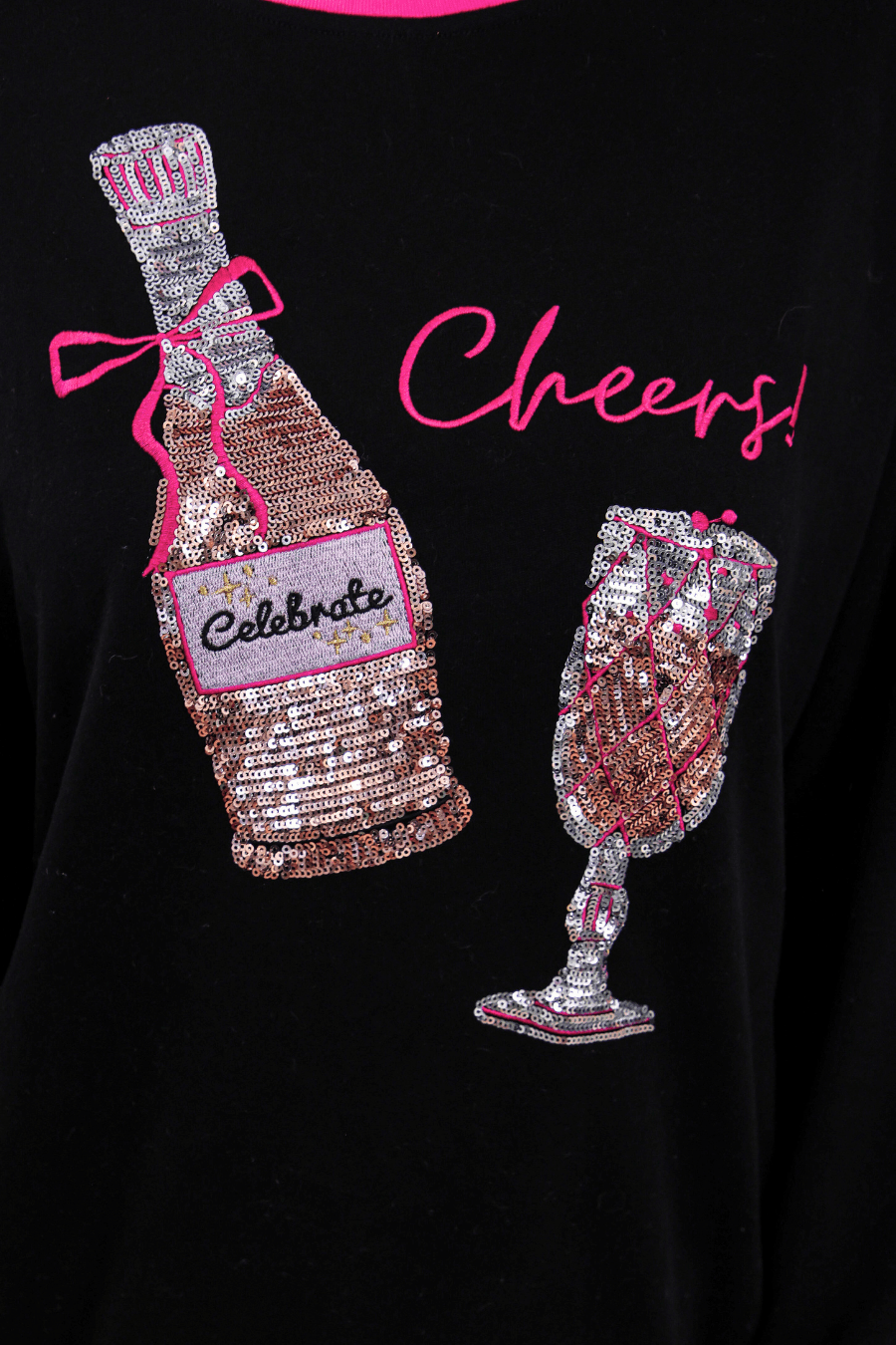 Jess Lea - Cheers to That Terry Pullover (Pre-order) - Nikki &amp; Co. Boutique