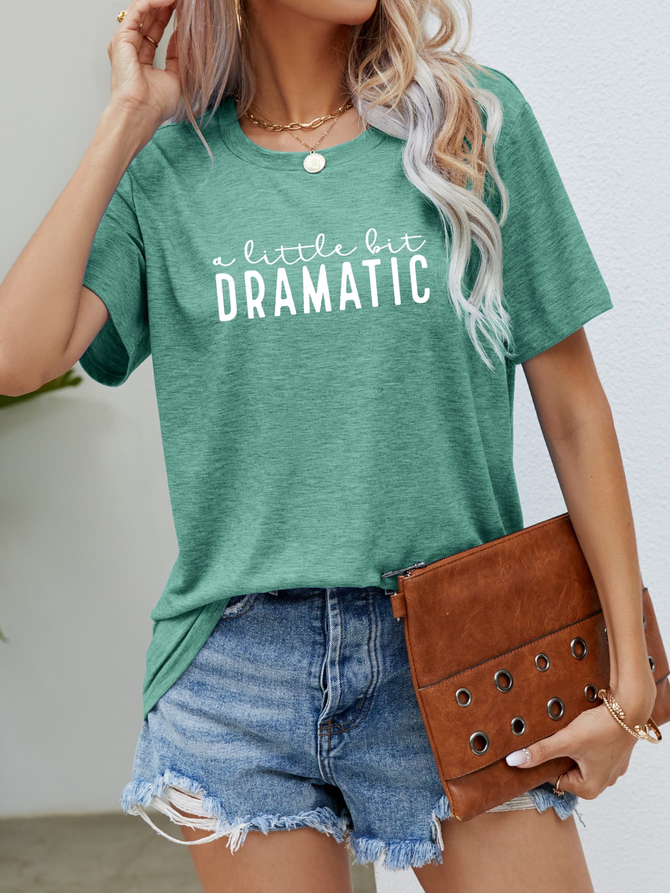 A LITTLE BIT DRAMATIC Graphic Tee - Nikki and Co Boutique