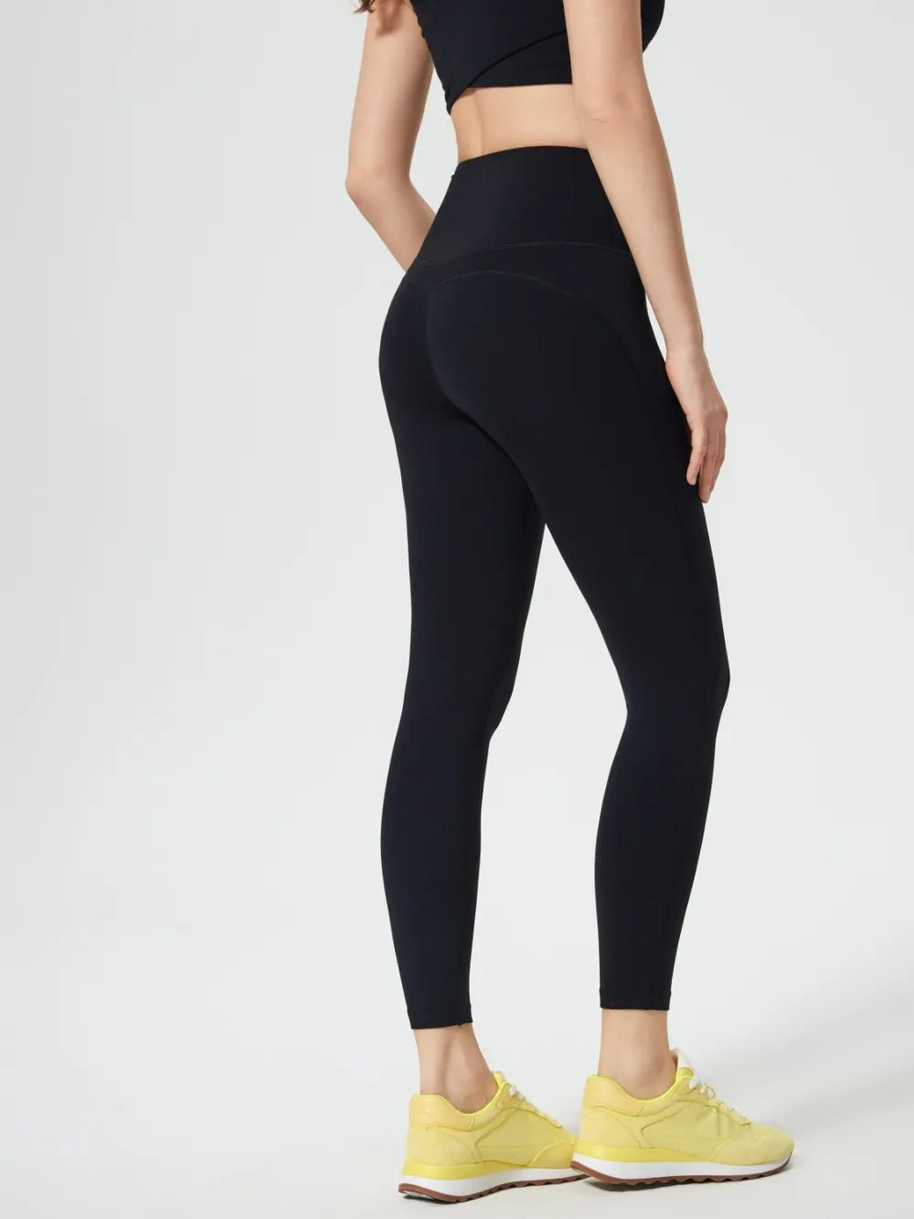 Millennia Wide Waistband Active Leggings - Nikki and Co Boutique