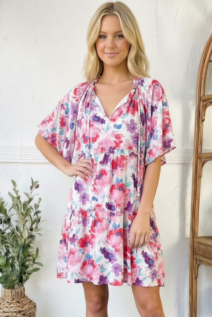 Petal Parade Tiered Dress | Nikki &amp; Co. Boutique