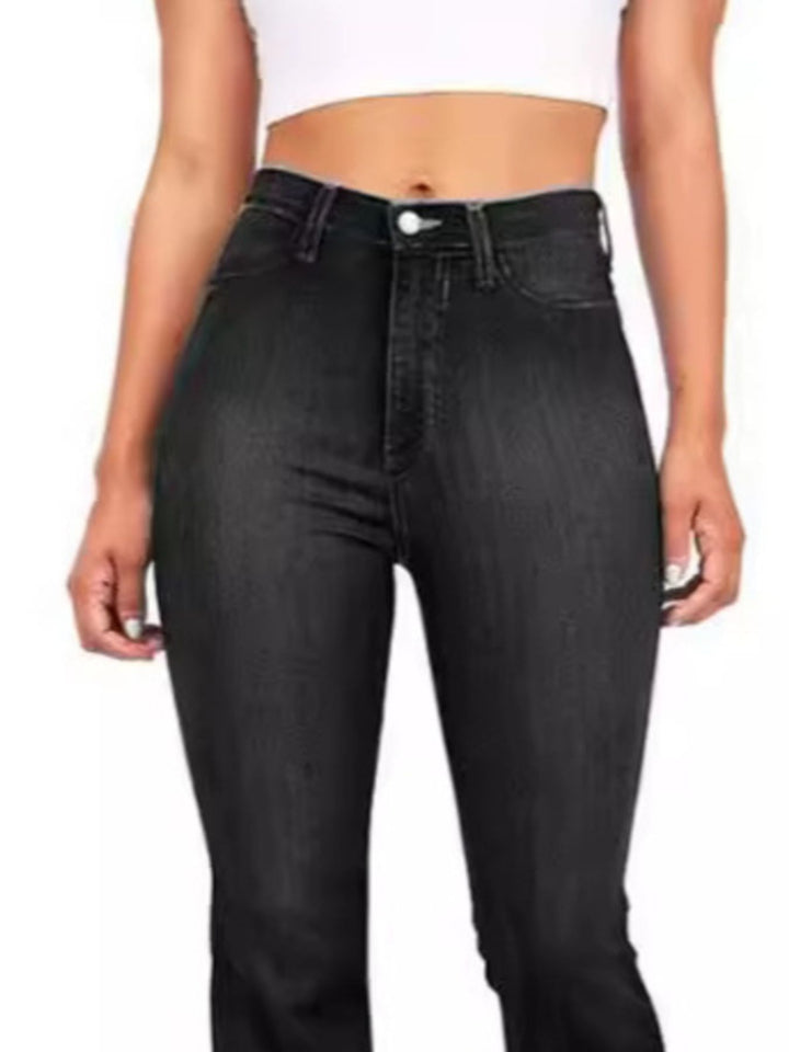 Full Size High-Waisted Bootcut Jeans Plus Size | Nikki &amp; Co. Boutique