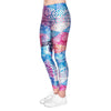 NADANBAO Women Leggings Mandala Flower Digital Print Slim Pink Fitness Woman Leggins Workout Plus Size High Waist Pants