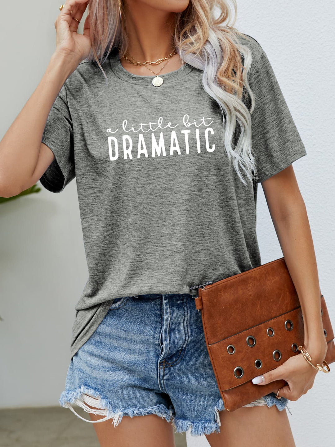 A LITTLE BIT DRAMATIC Graphic Tees | Nikki &amp; Co. Boutique