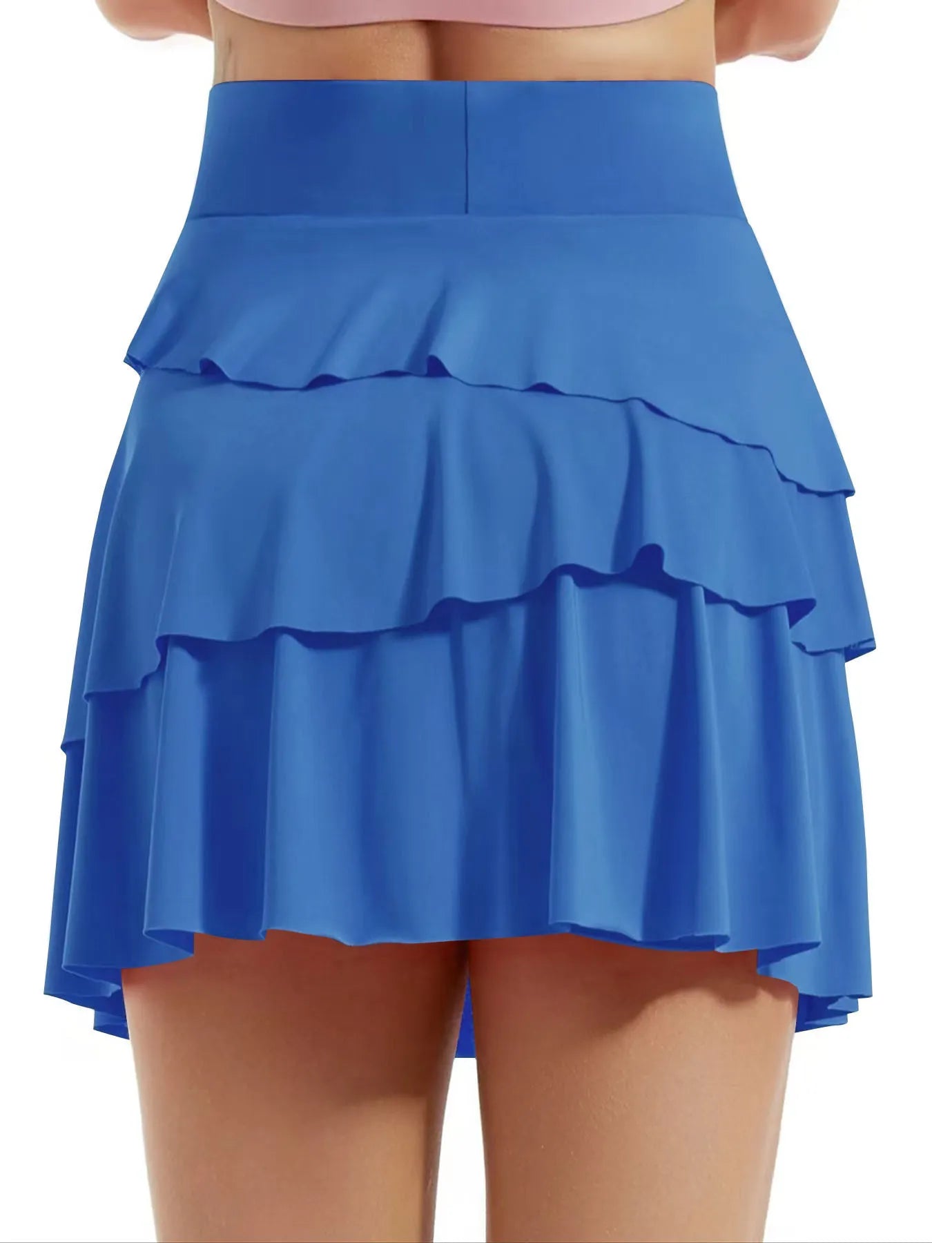 Tiered Ruffle Active Skort - Nikki and Co Boutique