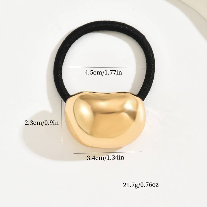 Metal Elastic Hair Tie | Gold &amp; Silver - Nikki &amp; Co. Boutique