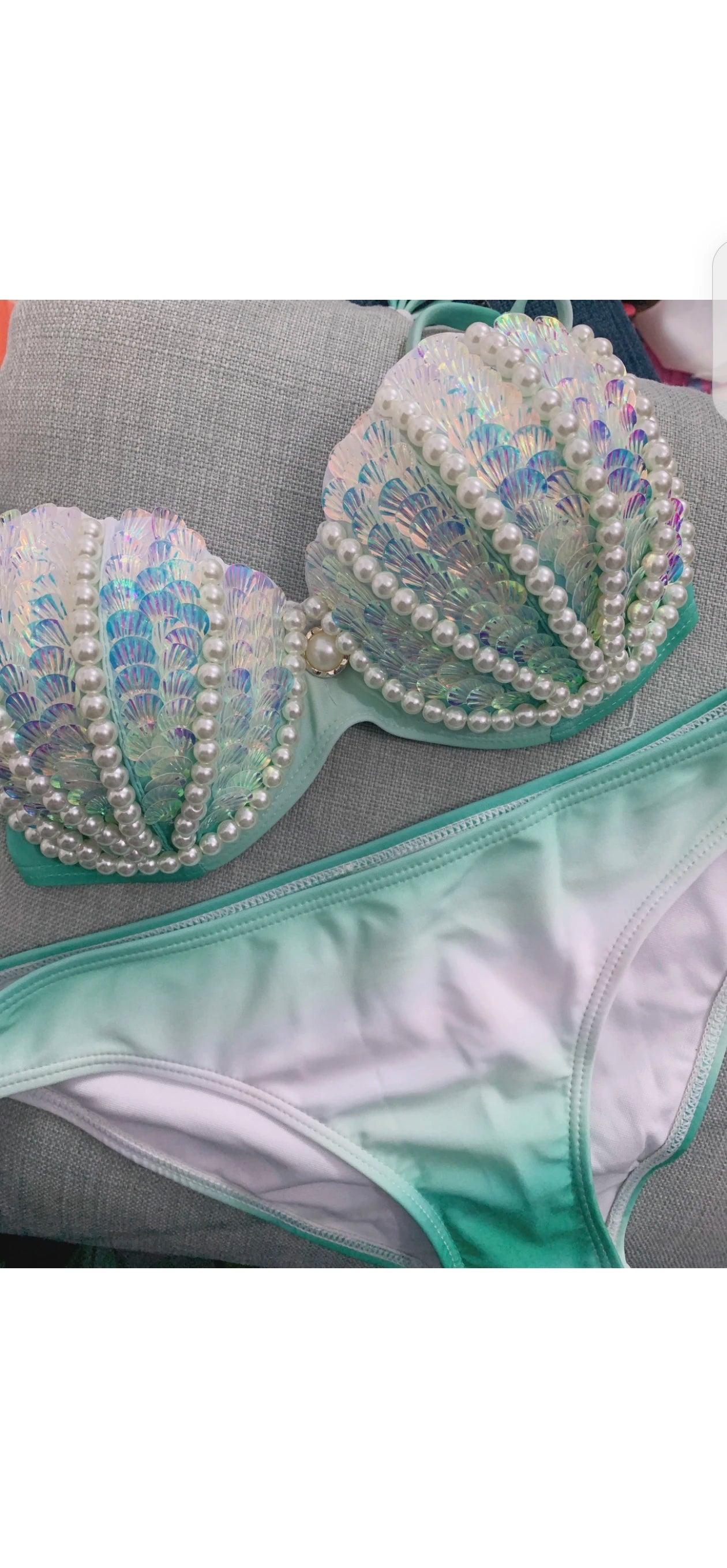 Mermaid Sequin Corset High Quality Multi Styles Mermaid Bra Suitable For Free Diving Oceanarium Performance Mermaid Bra