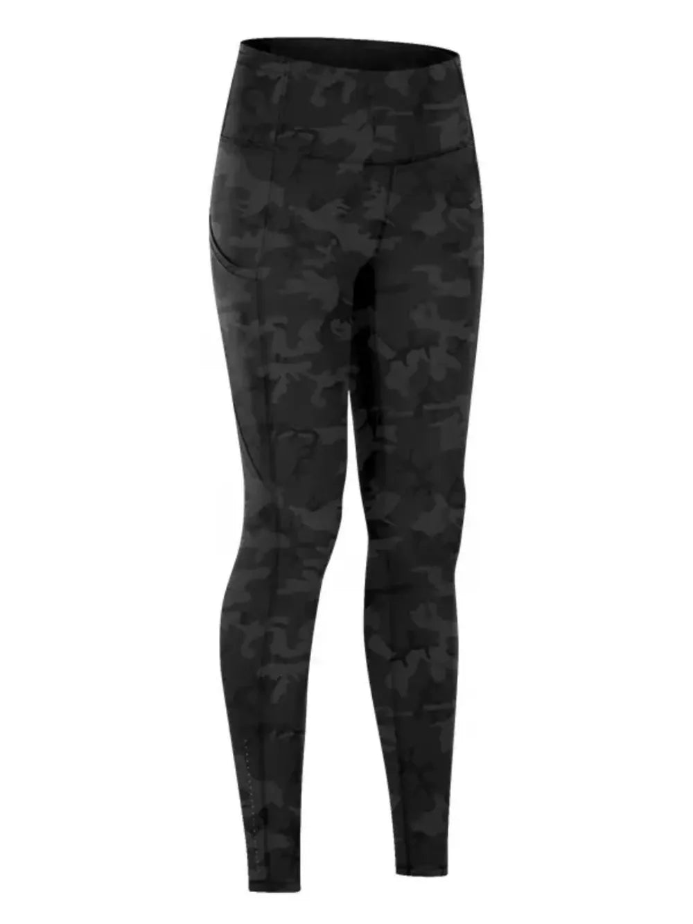 Wide Waistband Full-Length Sports Leggings with Pockets - Nikki &amp; Co. Boutique